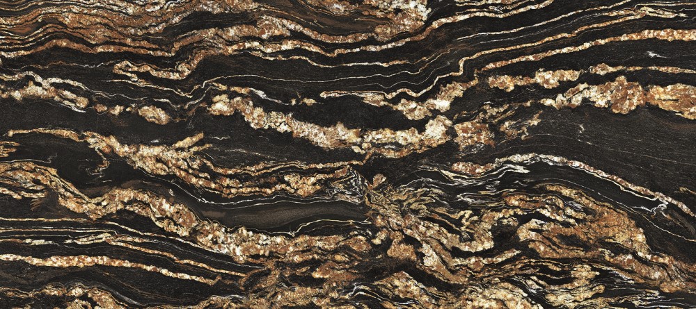 TERZADIMENSIONE BELVEDERE BLACK POLISHED 120х280x0.6 арт. 44276