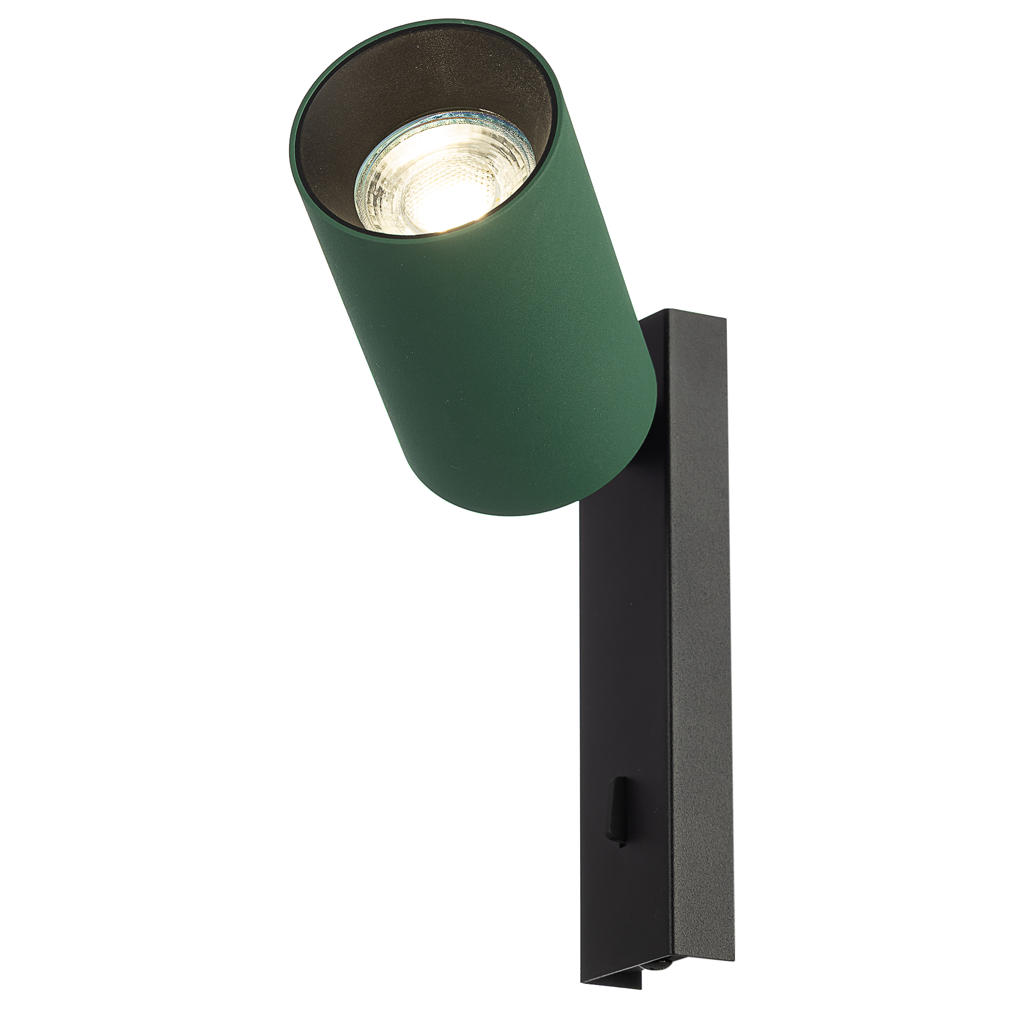 Citilux AXEL CL512515 Спот поворотный с выключателем Зелёный арт. 129437