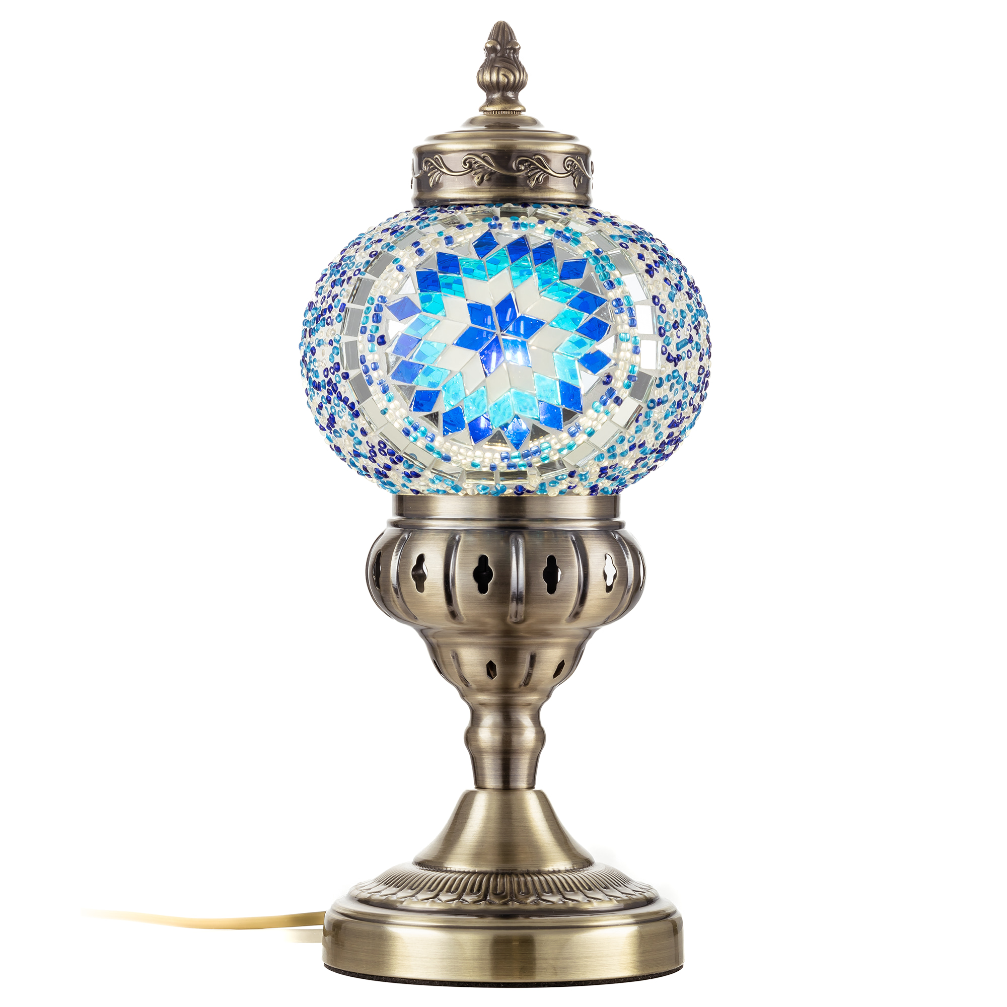 Citilux Каир CL419816 Настольная лампа Мозаика Синяя арт. 89488