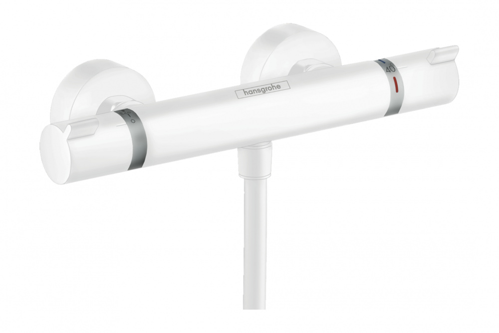 HANSGROHE Ecostat Термостат для душа Comfort, внешнего монтажа, 17 л/мин, Матовый белый арт. 39866
