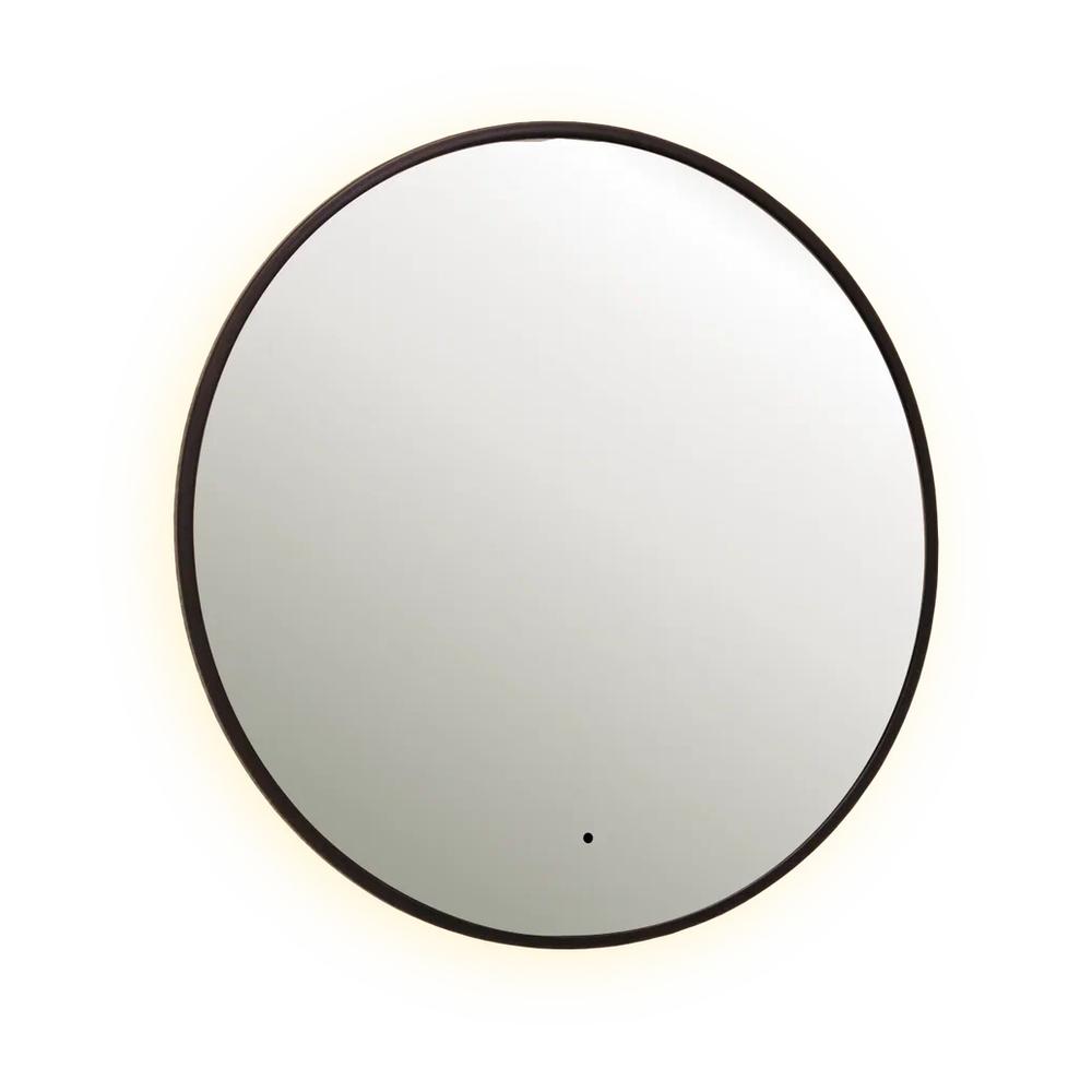 Зеркало Silver Mirrors Roland D800-TX (метал. рама, цвет черный, беск. сенсор) арт. 179110