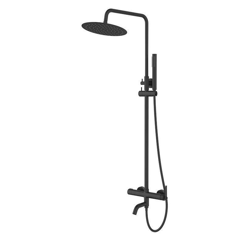 Душевая система Esko Bangkok Black ST250BGB, черный арт. 191722