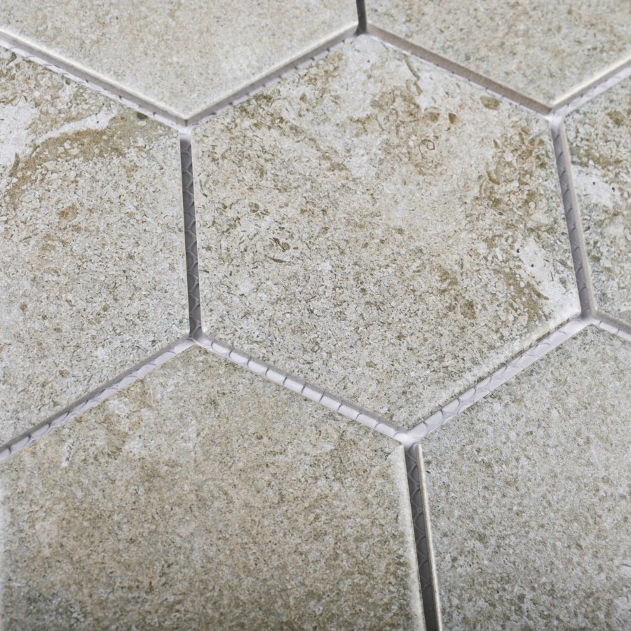 Плитка декоративная керамическая Agate Grey/Агат серый  6.5*295.5*256 95*110 арт. 90355
