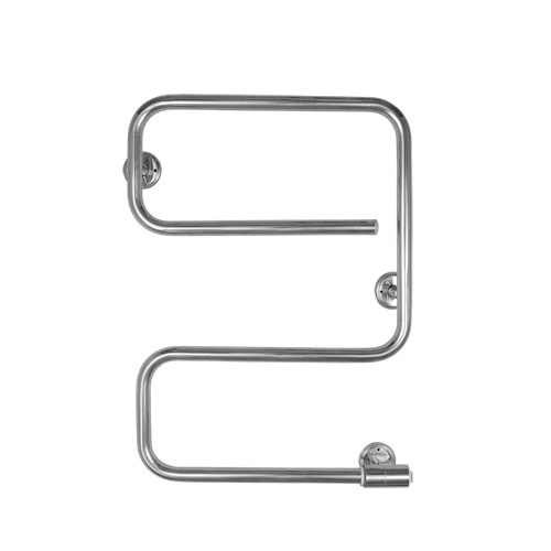Полотенцесушитель электрический ENERGY E chrome G2 40W, нерж.ст. арт. 22812