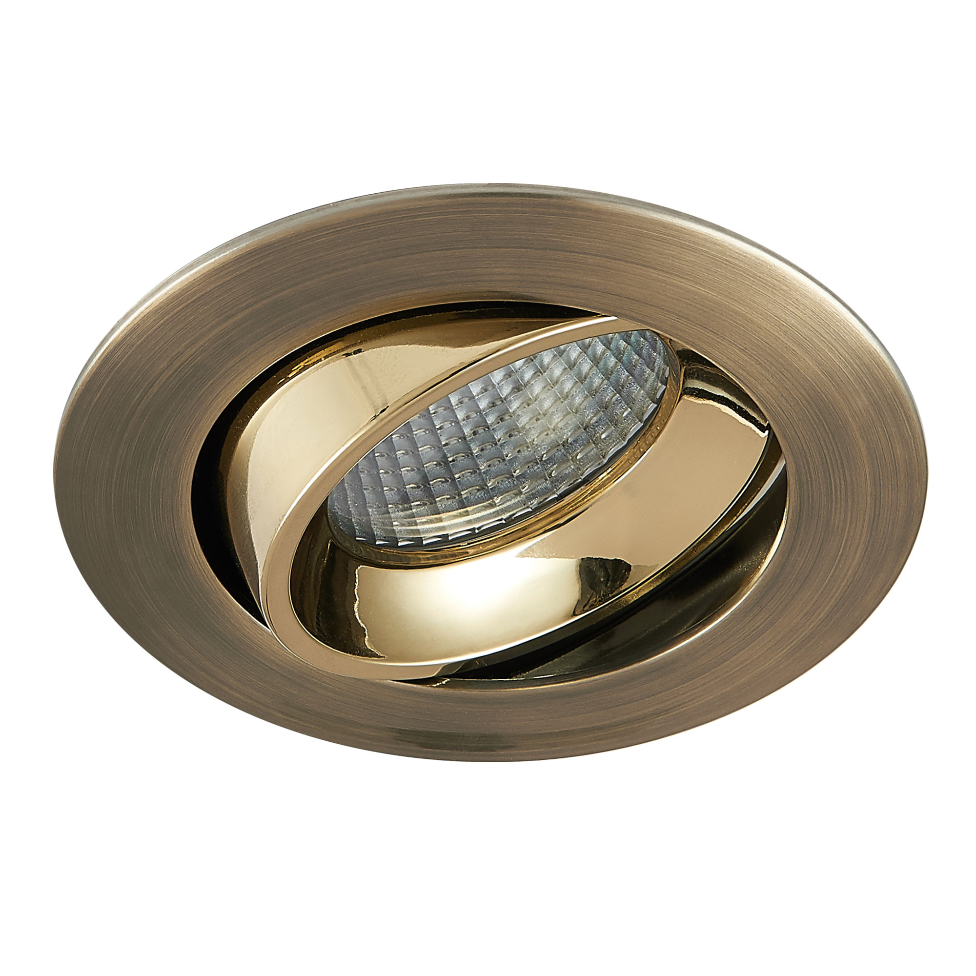 Citilux Альфа CLD001NW6 LED Встраиваемый светильник Бронза Золото арт. 88254