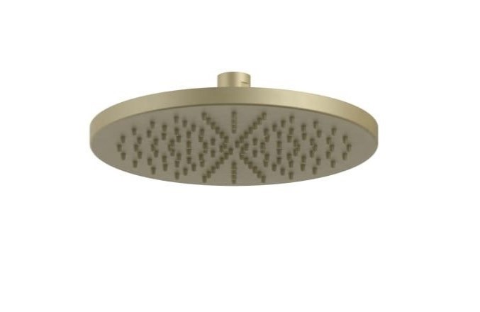 FANTINI Верхний душ Ø 20 см, 12 л/мин, Matt British Gold PVD арт. 39368