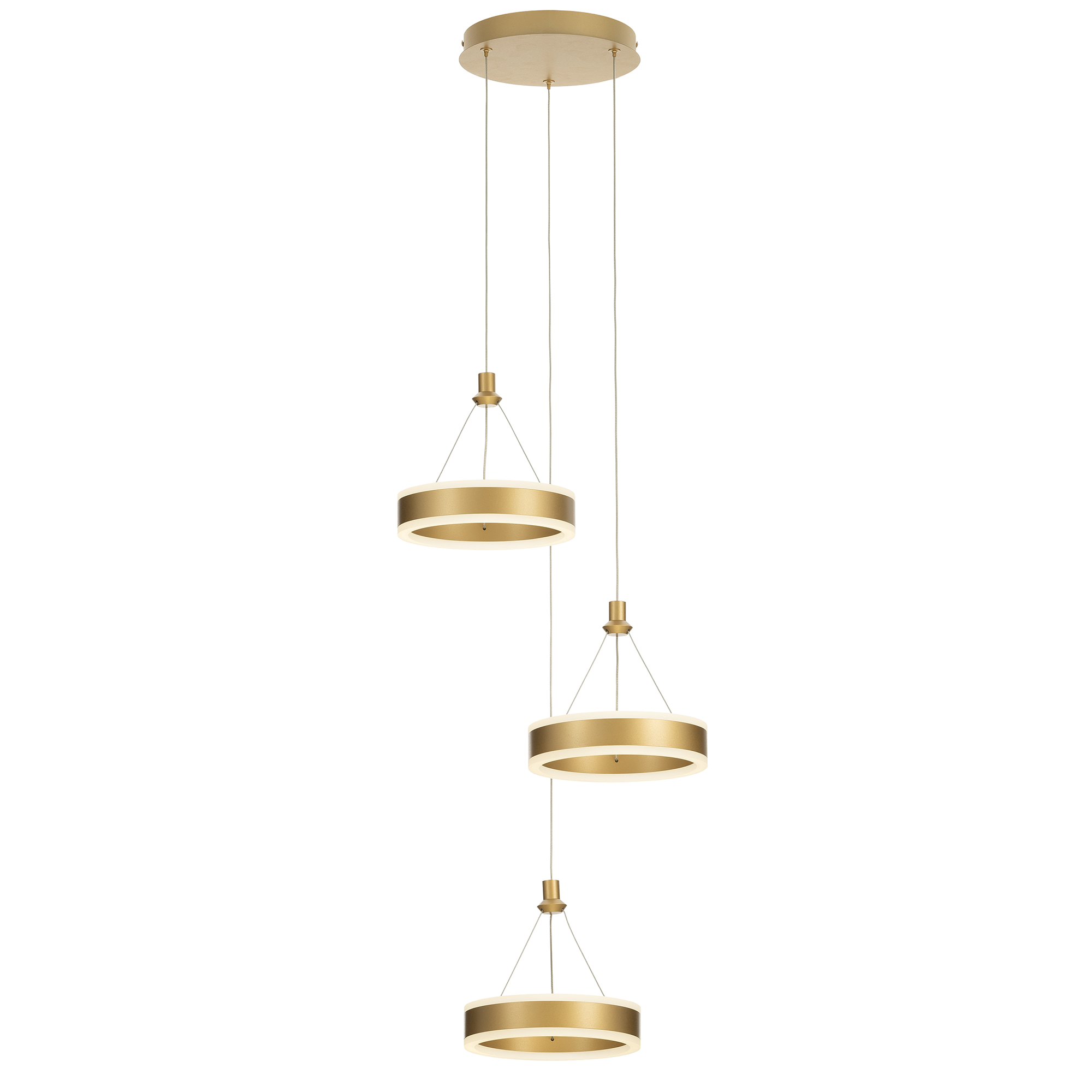 Citilux Дуэт CL719032 LED Подвесной светильник Золото арт. 89152