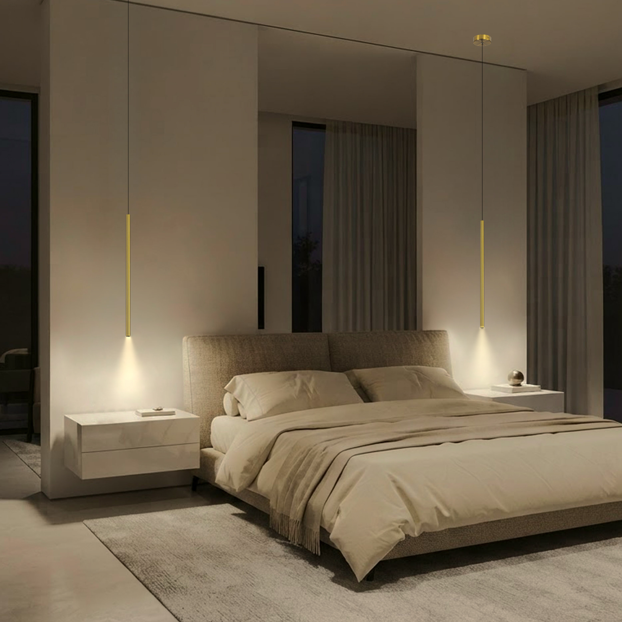 Citilux TUBU CL51512V_BF LED Подвесной светильник Латунь арт. 209868
