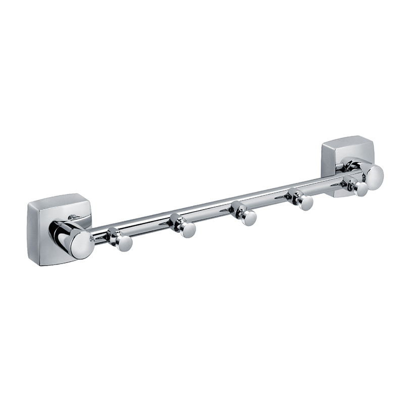 Планка с пятью крючками FIXSEN KVADRO FX-61305-5, хром арт. 183145