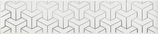 AD/A569/6397 Бордюр Ломбардиа белый 25x5,4x8 арт. 116988