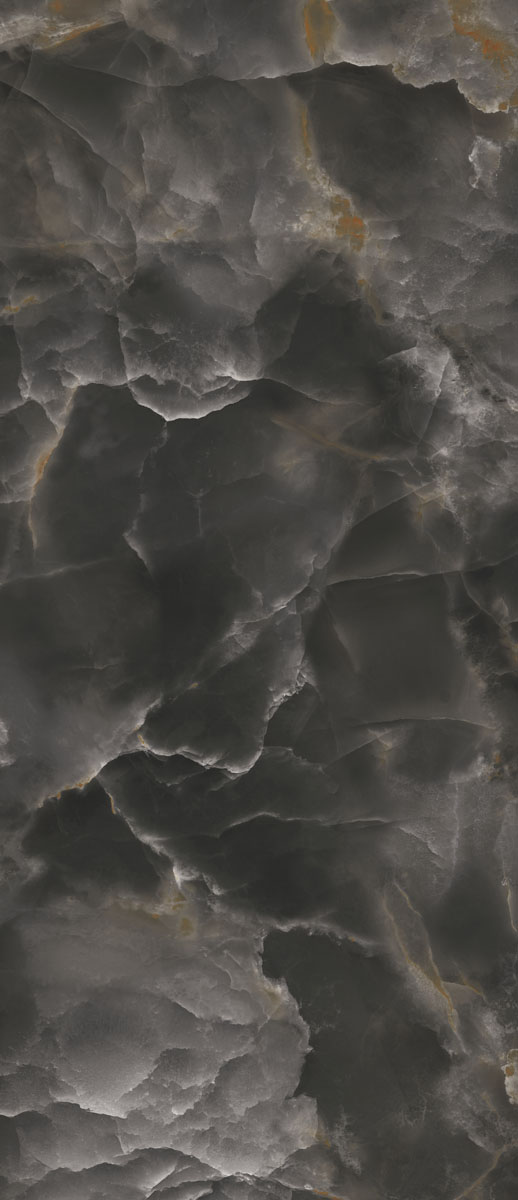 Керамогранит ONYX BLACK POLISHED CRYSTAL 120X278 6 mm арт. 90044