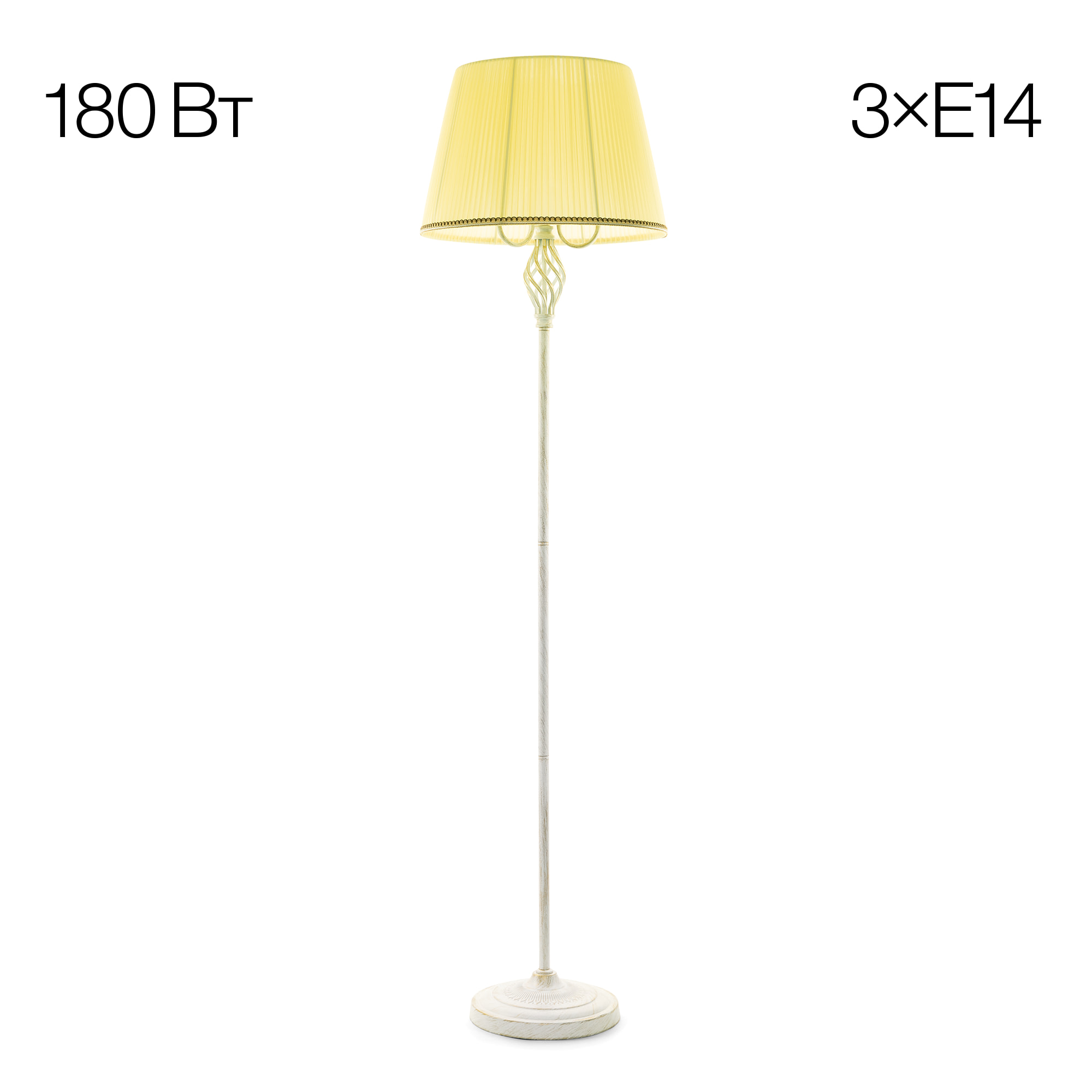 Citilux Вена CL402923 Торшер патина с кремовым абажуром арт. 89029