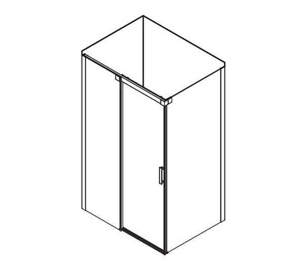 RAVAK Matrix MSDPS-120/90 Душевой уголок, 1185-1205х885-905хH1950 мм,левый, хром/прозрачное арт. 32634