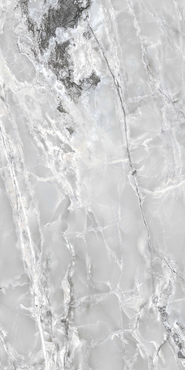 Керамогранит  ONYX&MORE SILVER BLEND GLO 6MM R  60x120 арт. 84050
