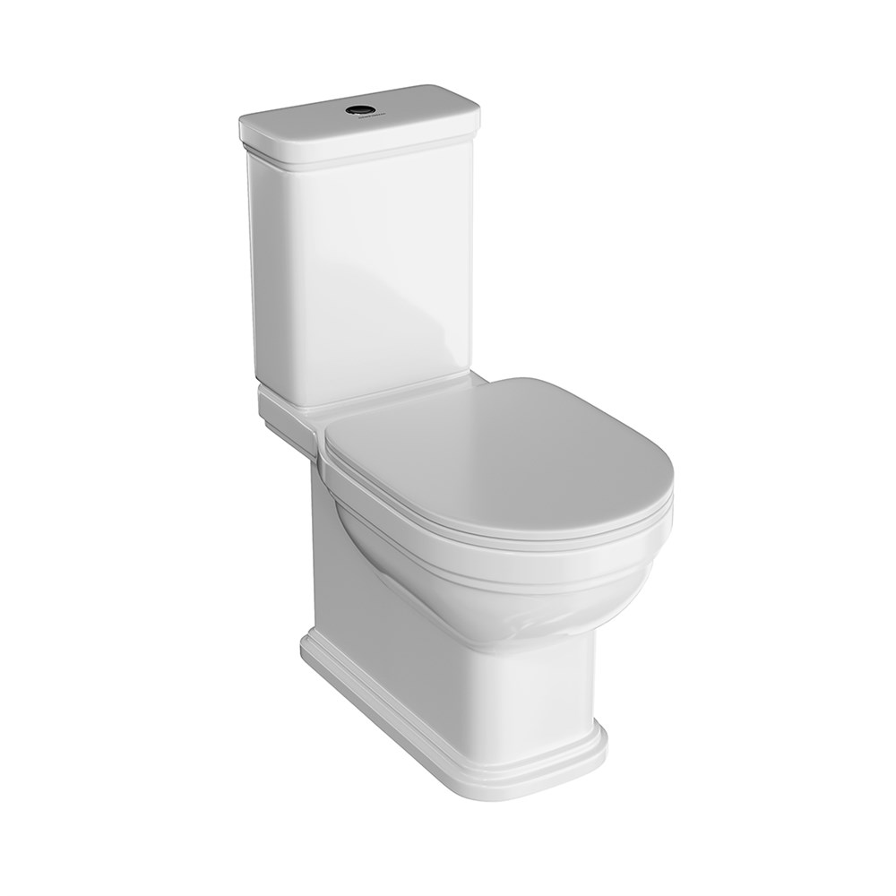 PO.seat.01/WHT Сиденье Pompei/Помпеи для напольного унитаза, белое глянцевое арт. 195346