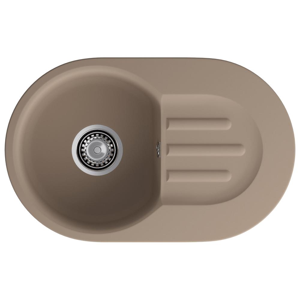 Кухонная мойка GranFest SMART 685L, песочный арт. 186858
