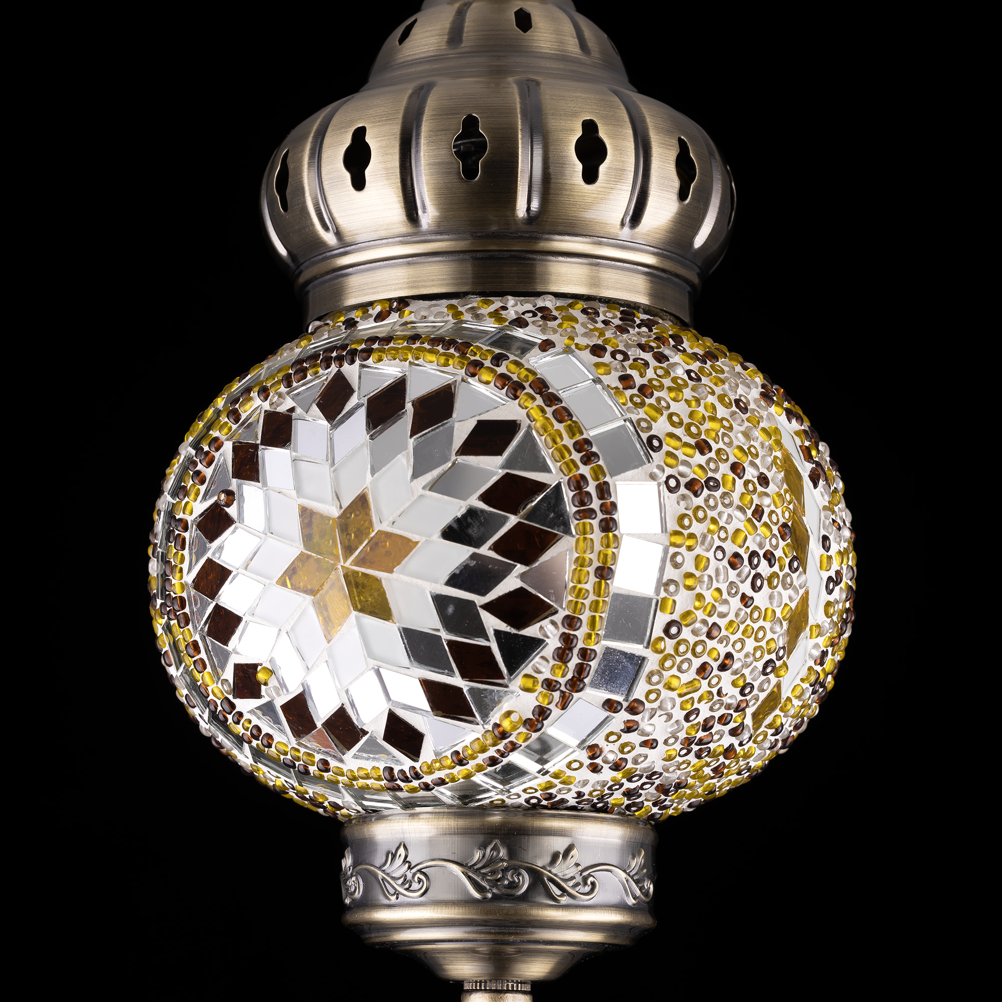 Citilux Каир CL419115 Подвесной светильник Мозаика Янтарь арт. 89508
