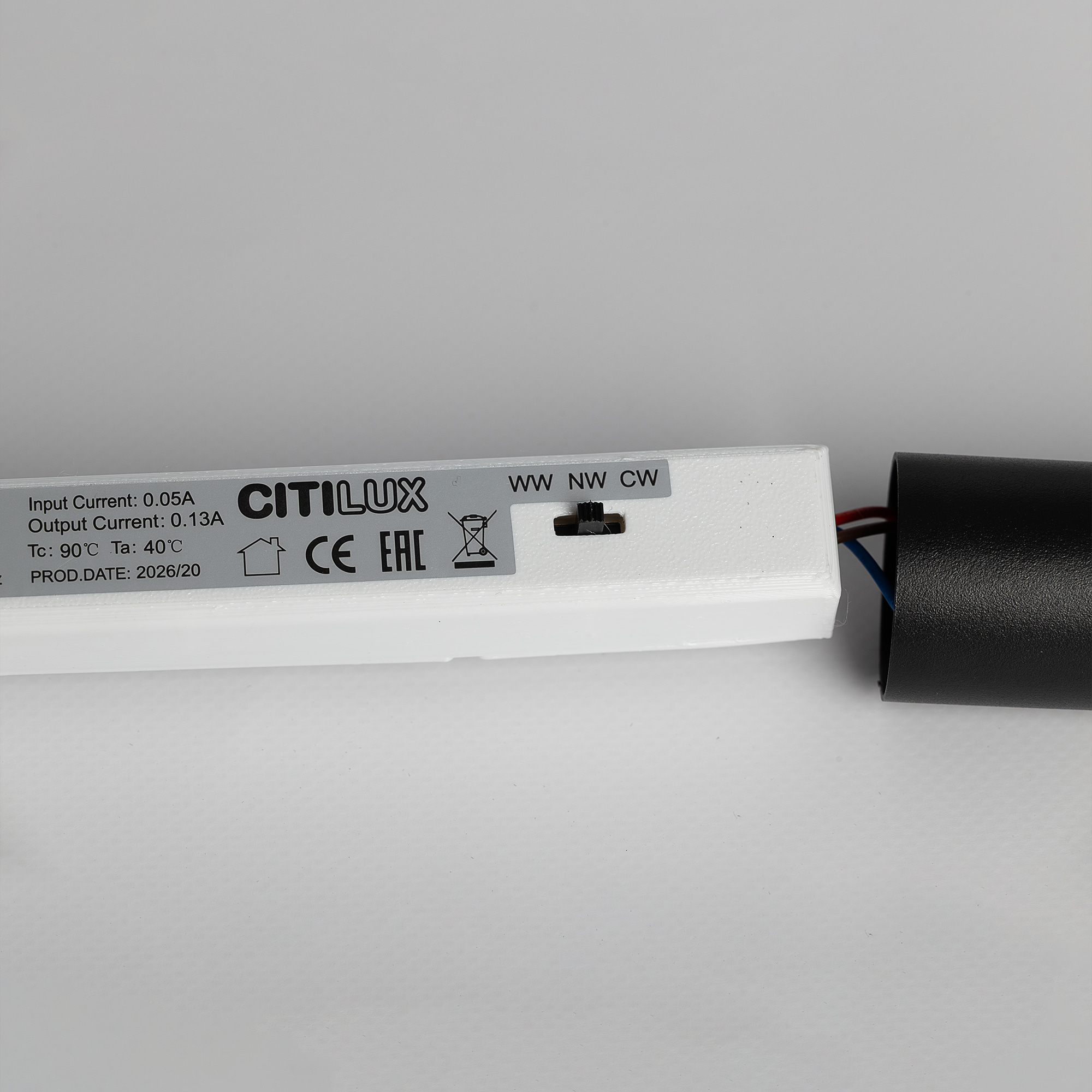 Citilux SkyPORT.10 TUBU CL51511V_KORD LED Подвесной встраиваемый светильник Чёрный арт. 209872