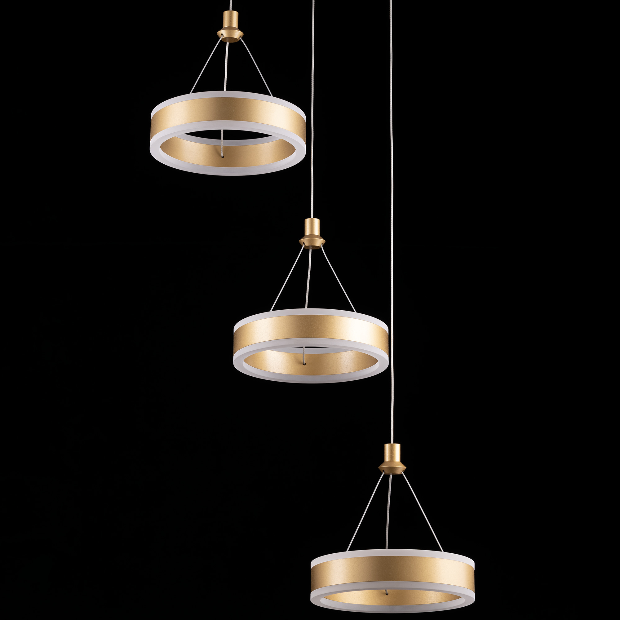 Citilux Дуэт CL719052 LED Подвесной светильник Золото арт. 89153