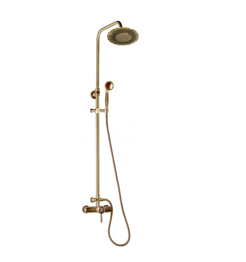 Душевая система Bronze de Luxe WINDSOR 10118/1DF, бронза арт. 191045