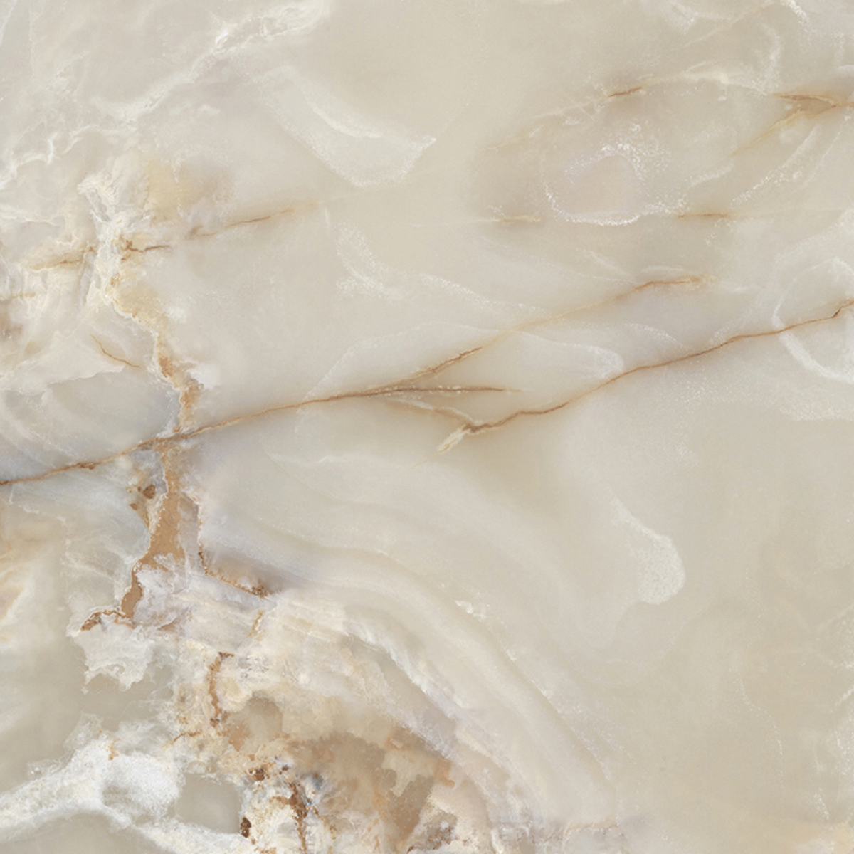 Керамогранит  ONYX&MORE GOLDEN ONYX GLO 6MM 80x80 RET арт. 84037