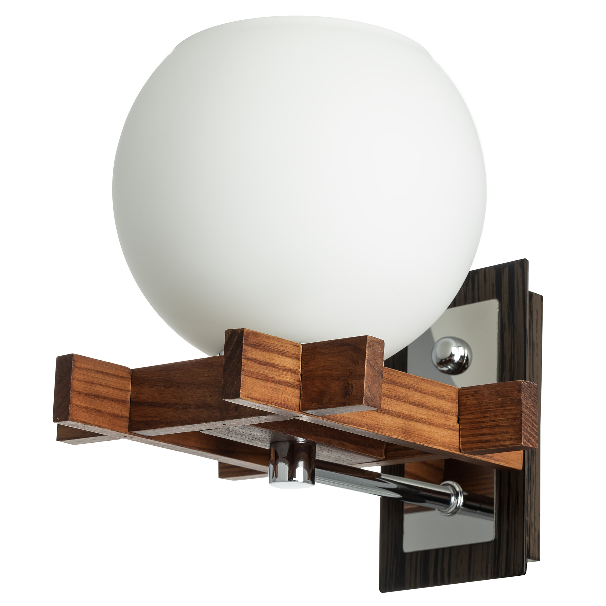 Citilux Нарита CL114311 Бра деревянное Венге Хром арт. 88123