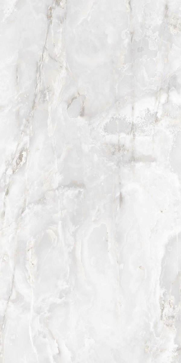 Керамогранит  ONYX&MORE WHITE BLEND GLO 6MM R  60x120 арт. 84052