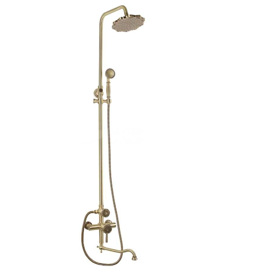 Душевая система Bronze de Luxe WINDSOR 10120DF/1, бронза арт. 191047