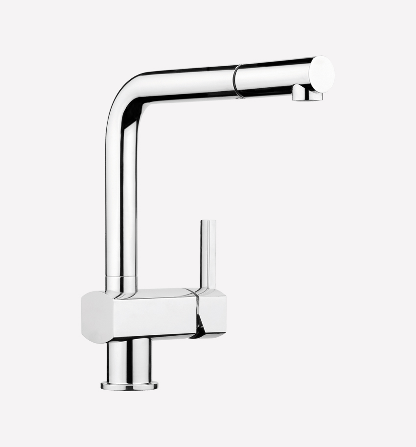 Смеситель для кухни Webert Azeta pull-out AZ940302015, хром арт. 168493