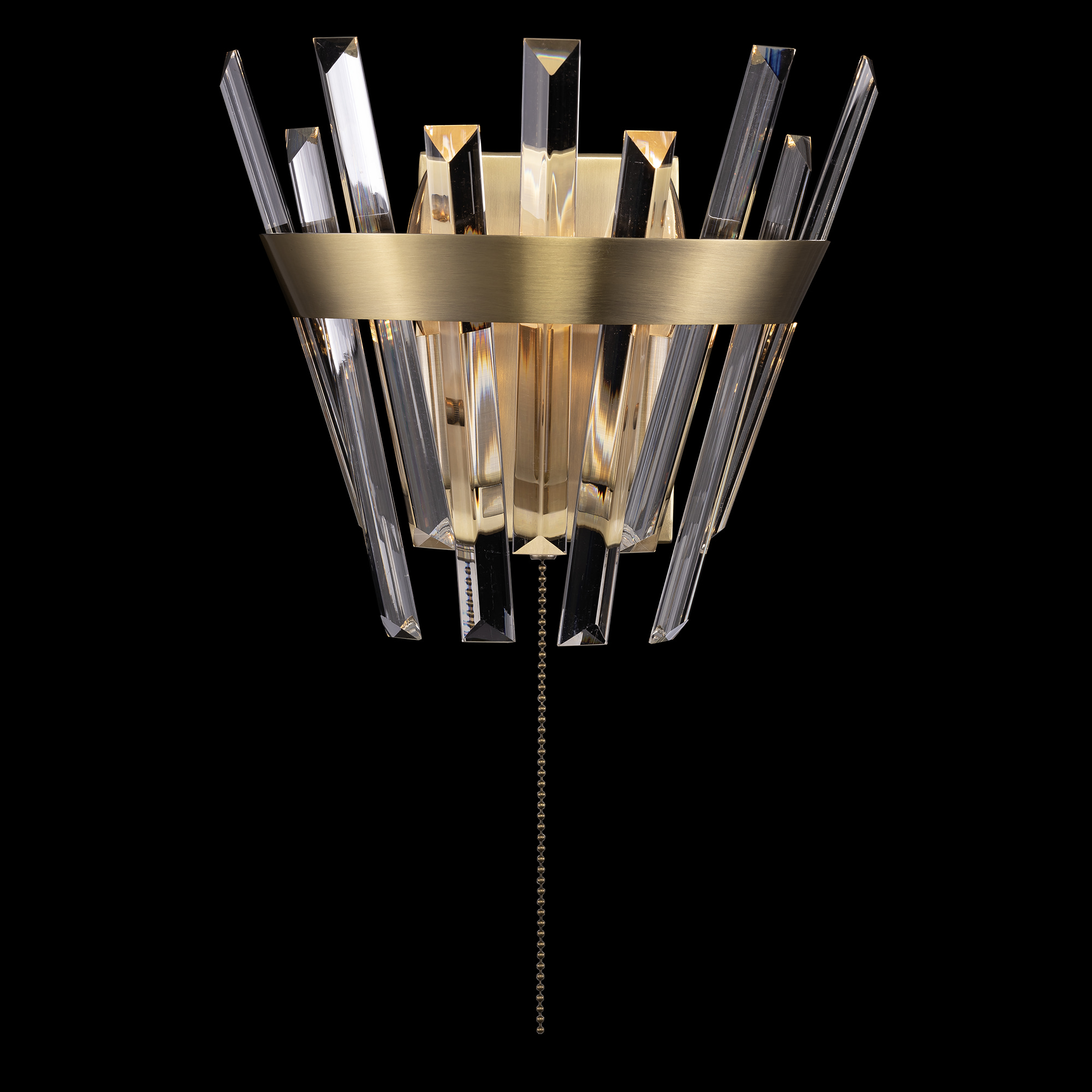 Citilux Вестерос CL307313 Бра хрустальное с выключателем Бронза арт. 89227