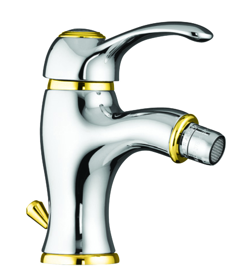 Смеситель для биде Fiore JAFAR 47CO5321, хром/золото арт. 164962