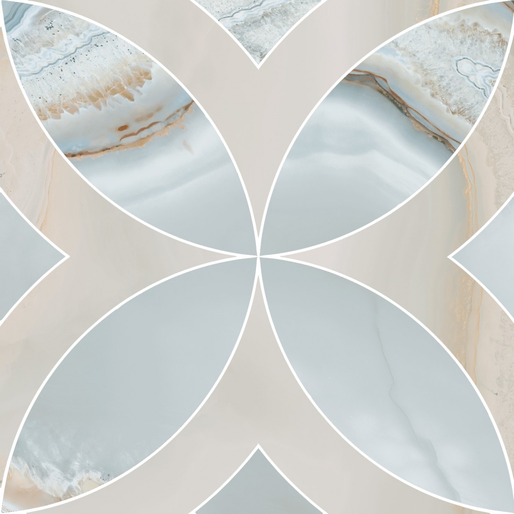 APARICI BEYOND TURQUESA PULIDO ROSSONE 44.63x44.63 G-2623 арт. 42420