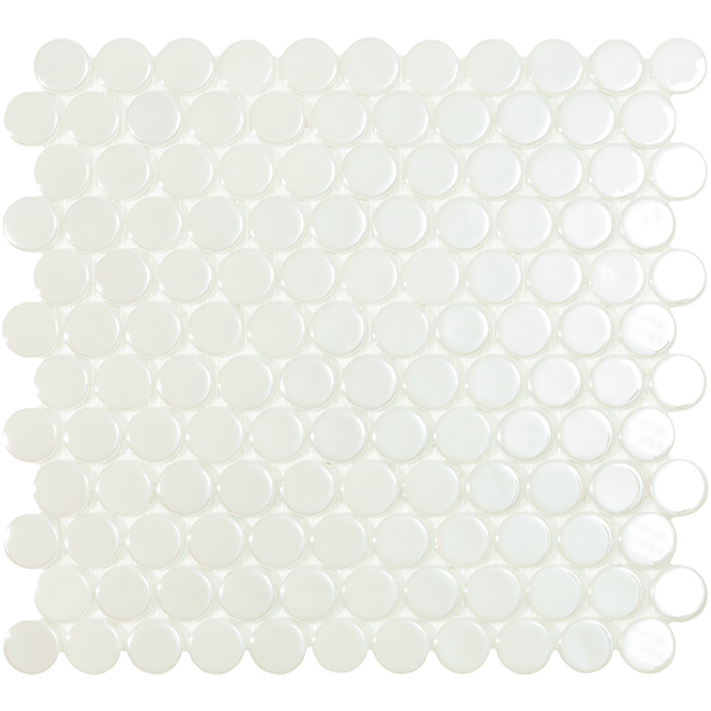 VIDREPUR CIRCLE WHITE BR (2.5х2.5) 30.6х31.4 арт. 40742