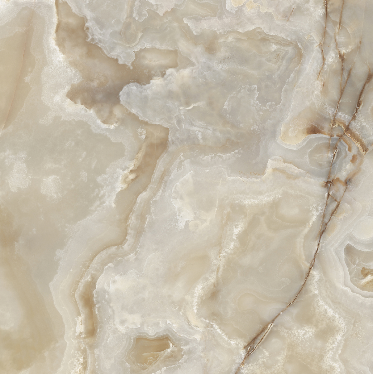 Керамогранит  ONYX&MORE GOLDEN ONYX GLO 6MM R 160X160 арт. 83999