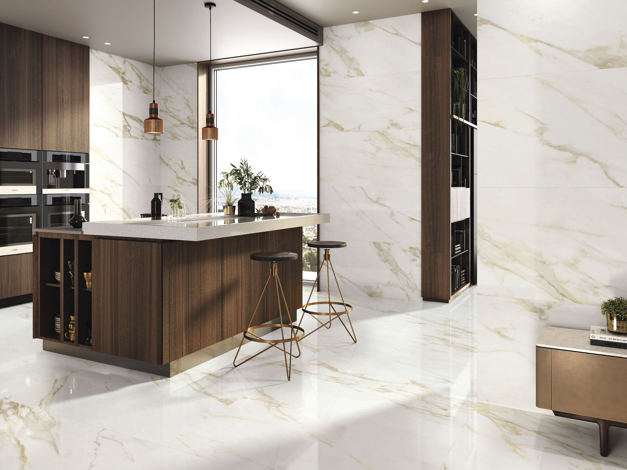 Плитка Baldocer Adaggio Gold Pulido 60x120 (1,44 кв.м.) арт. 52741