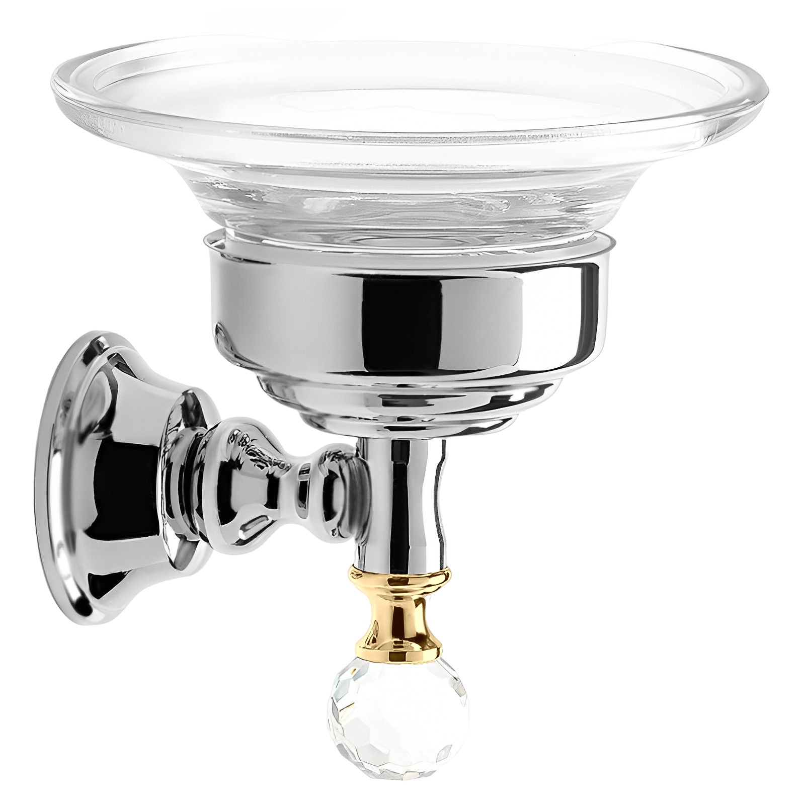 Мыльница Webert Karenina KA500101017, хром/золото арт. 179528