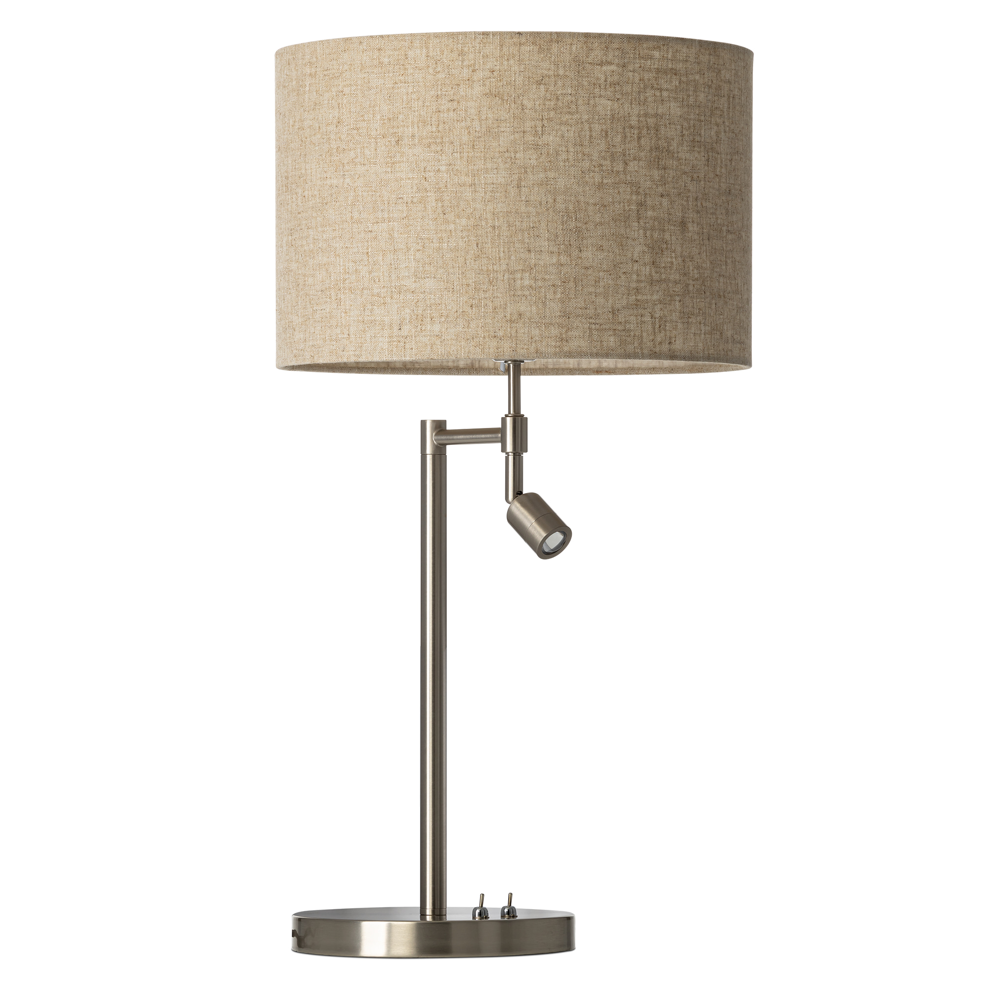 Citilux DUPLET CL801011 Настольная лампа с бежевым абажуром арт. 89398