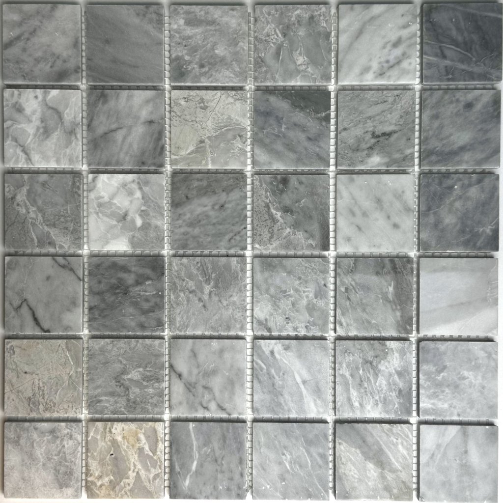 Плитка декоративная каменная Italy Grey-48/Италия серый-48 7*305*305 арт. 90502