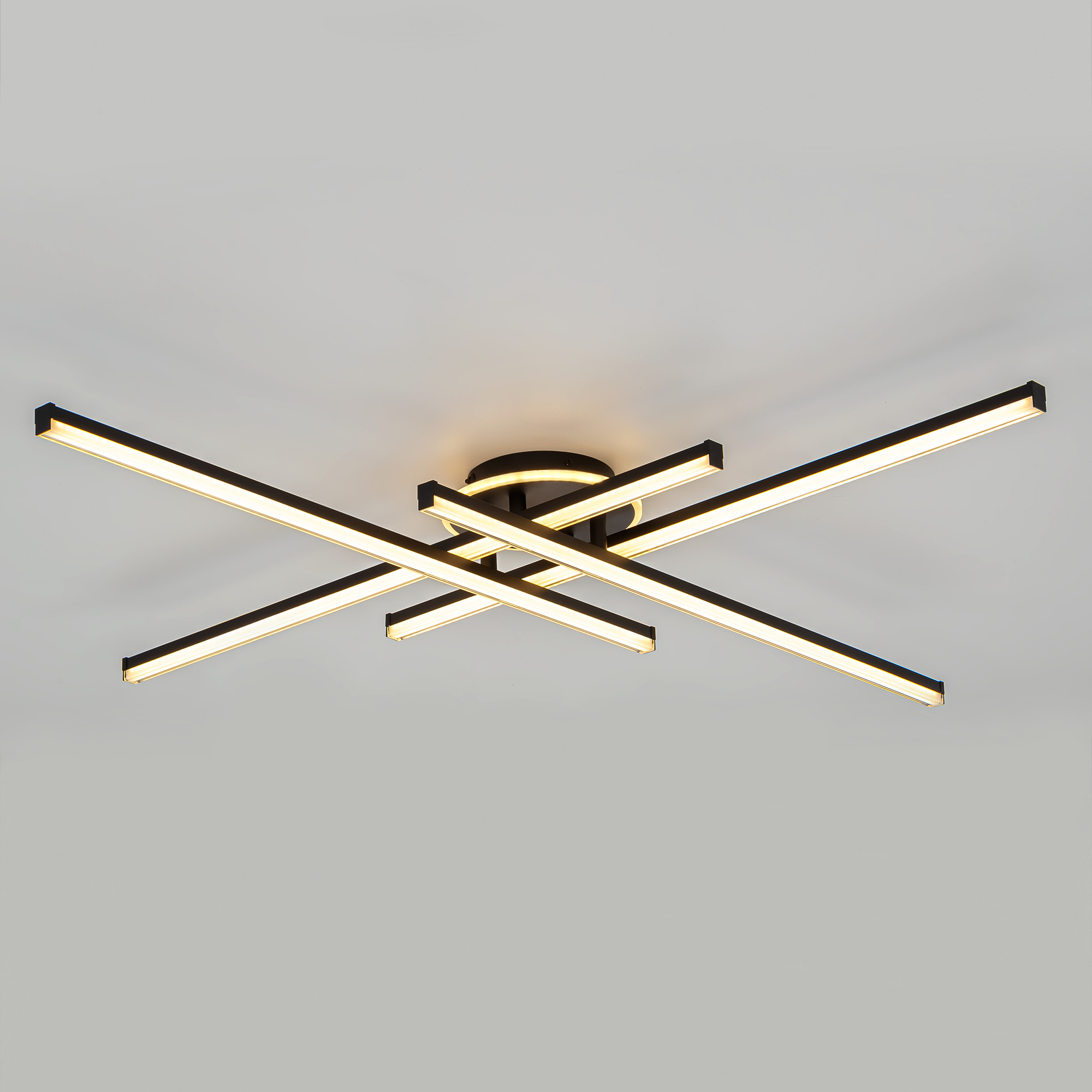 Citilux Trent CL203641 LED Люстра потолочная с пультом Чёрная арт. 89267