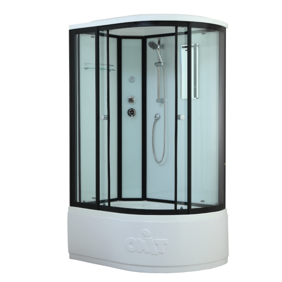 Душевая кабина Timo Standart Black T-6620BL, 120x85x220 арт. 174760