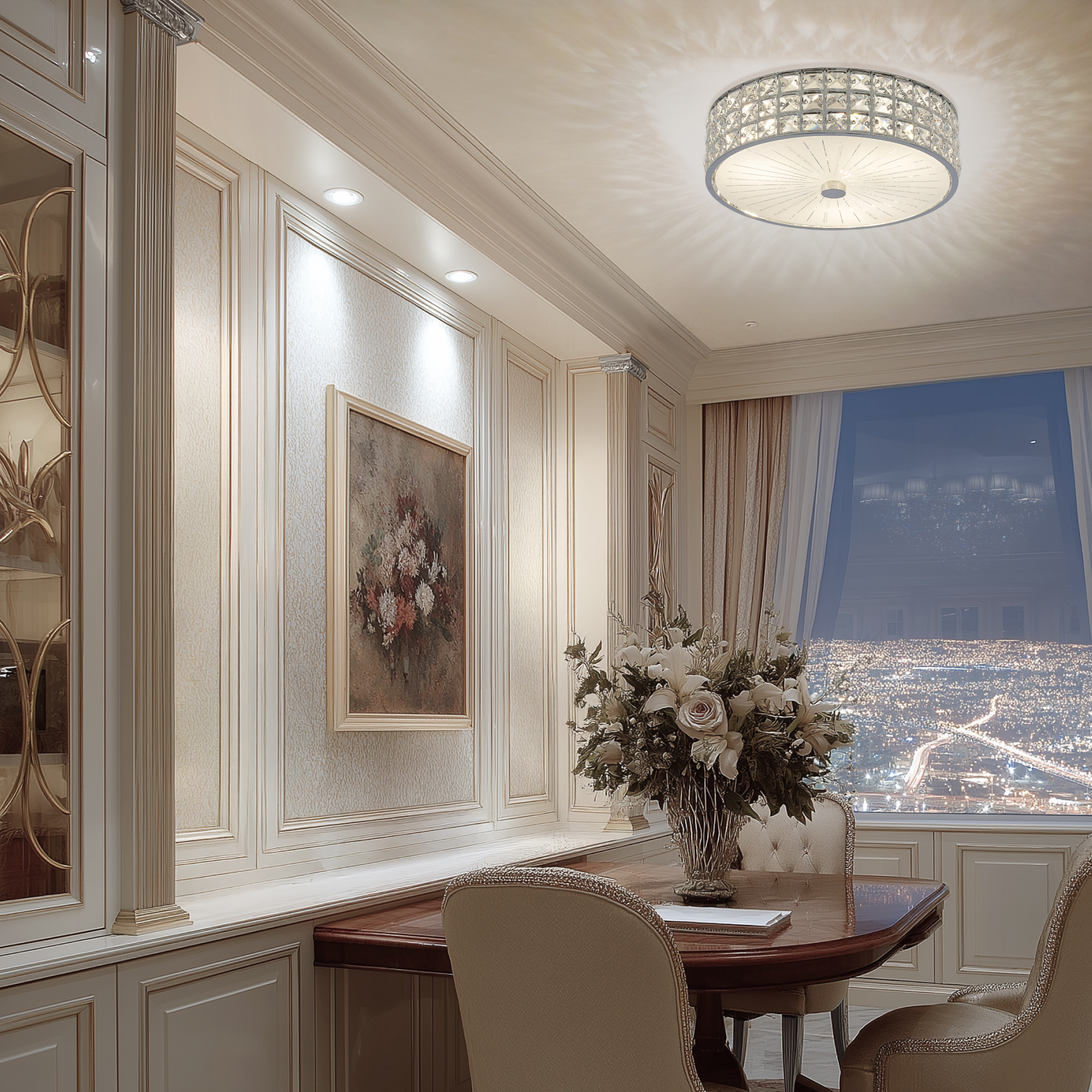 Citilux Портал CL324131 Люстра хрустальная Хром арт. 88212