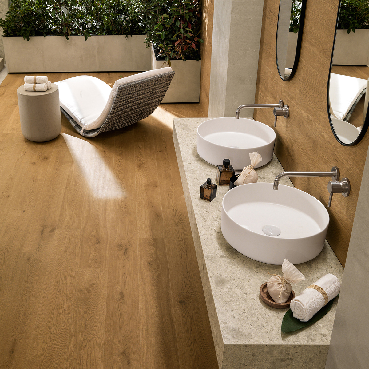 Entice Copper Oak Natural  20x120