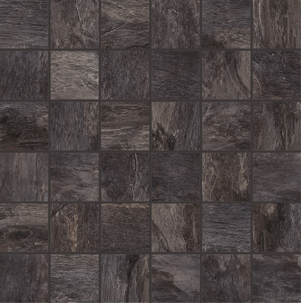Мозаика ARDOISE NOIR MOSAICO 5x5 GRIP 30x30 арт. 84669