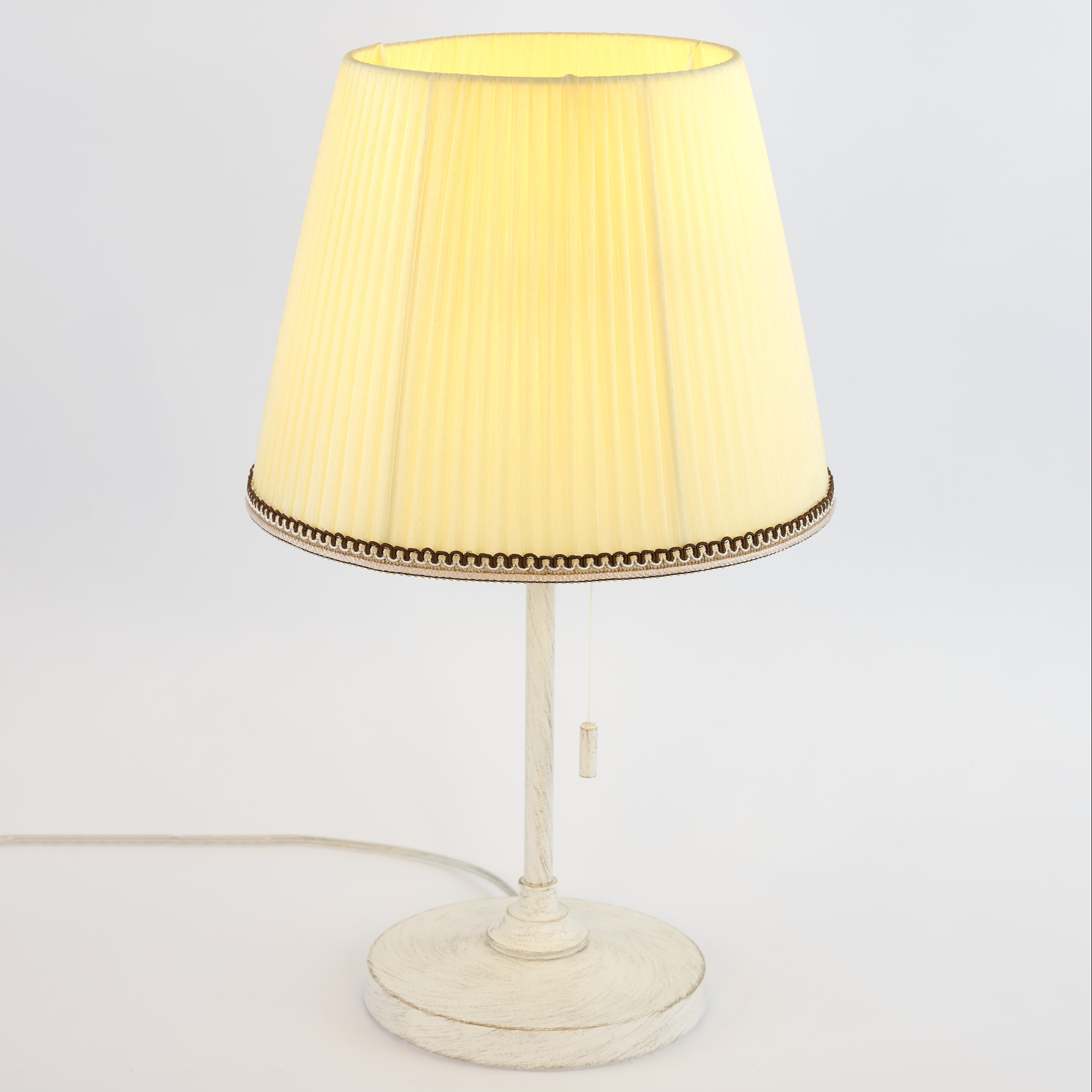 Citilux Линц CL402723 Настольная лампа патина с кремовым абажуром арт. 89005