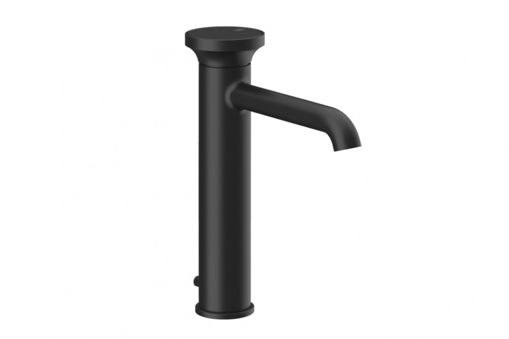 GESSI ORIGINI Смеситель для раковины, H247 мм, вынос 164 мм, с ДК, черный XL арт. 35119