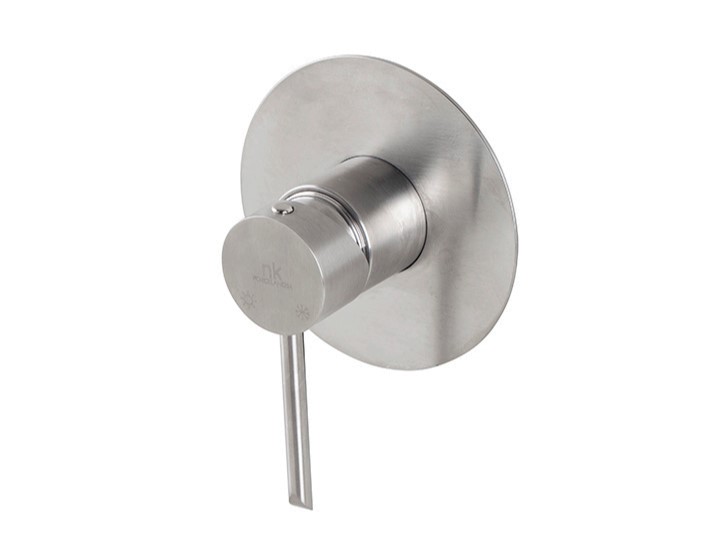 NOKEN ROUND INOX Внешняя часть смесителя для душа, браш. нержавеющая сталь арт. 39198