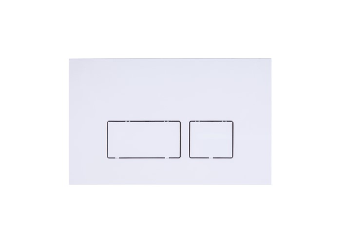 LOGAN SPACE Кнопка смыва двойная, White арт. 32966