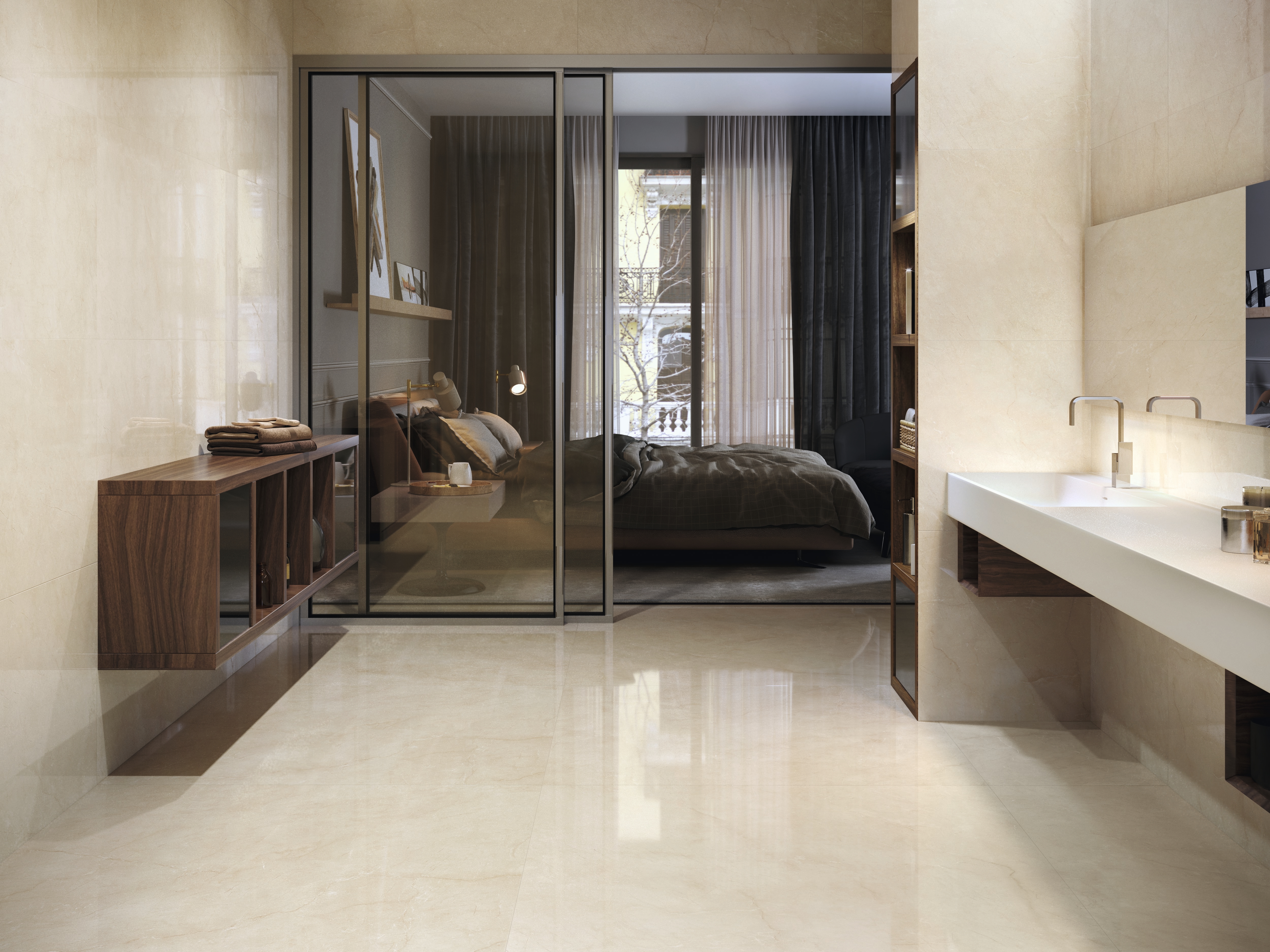Плитка Baldocer Cream Chamber Pulido 60x120 (1,44 кв.м.) арт. 124972