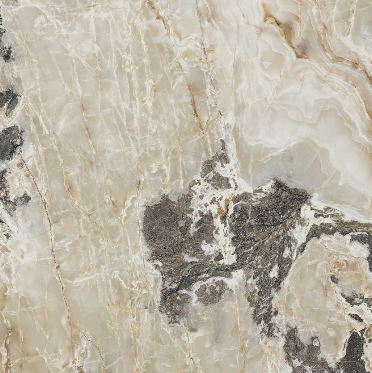Керамогранит  ONYX&MORE GOLDEN BLEND SATIN 6MM R 160X160 арт. 84004