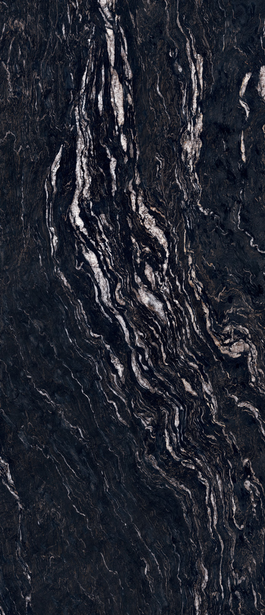 Керамогранит SENSI GEMS TITANIUM BLACK LUX R 120X280 арт. 85122
